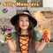 4E's Novelty 4-Pack Foam Halloween Craft Kits for Kids, Silly Halloween Monsters Magnet Craft Kit, Mess-Free Peel-and-Stick Sticker Pack, Ages 3+, Perfect for Occasion Monster Magnet Kit